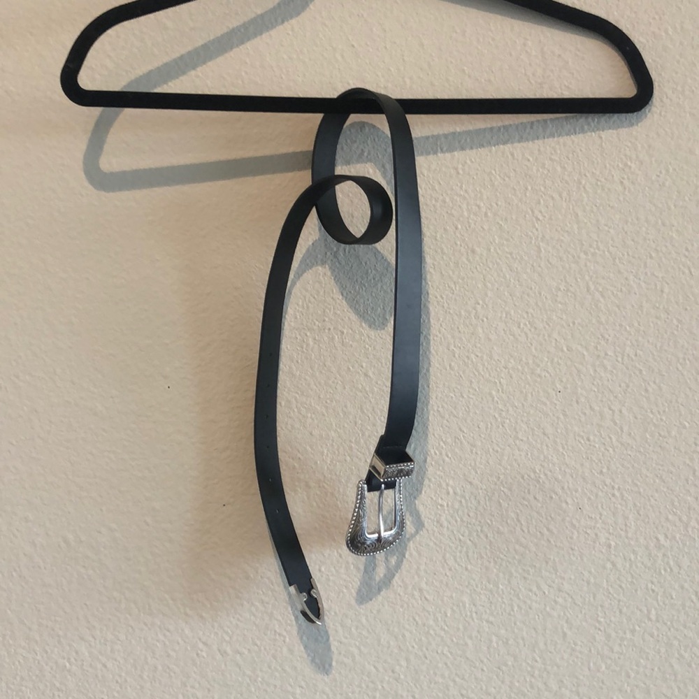 NWOT Black Western Waist Belt